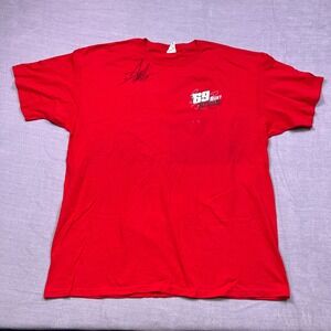 Nicky Hayden 69 SIGNED Red Graphic T Shirt Men's 2X Anvil Pre Shrunk